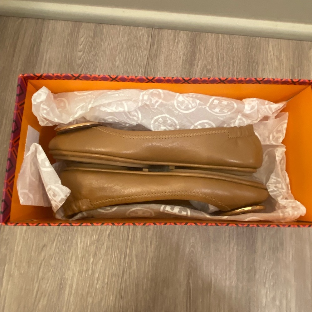 Tory Burch Minnie Travel Ballet flat size 4